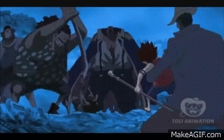 One Piece Ace Uses Haoshoku Haki Episode 501 Hd On Make A Gif