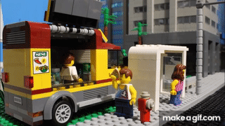 Lego City Earthquake on a GIF