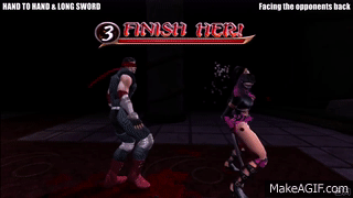 Mortal Kombat Fatality Finish Him GIF