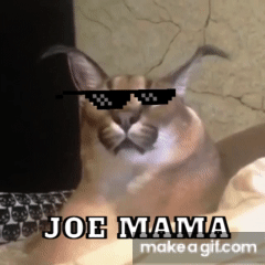 Joe mama Floppa on Make a GIF